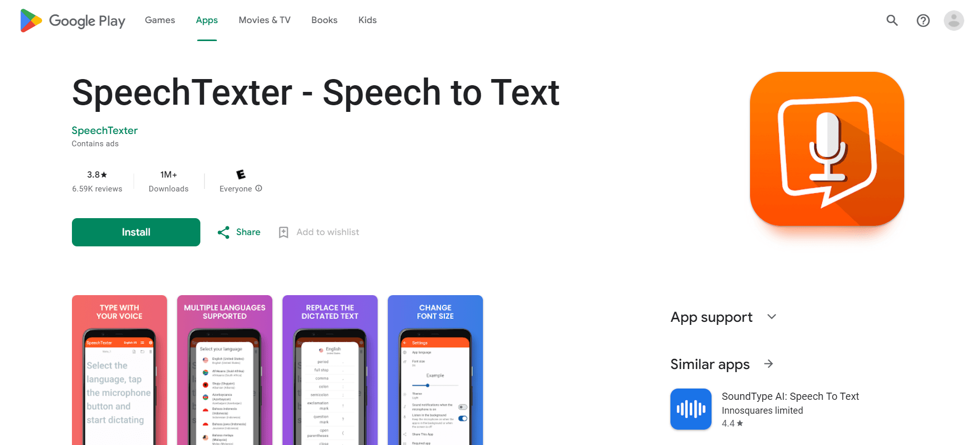 SpeechTexter