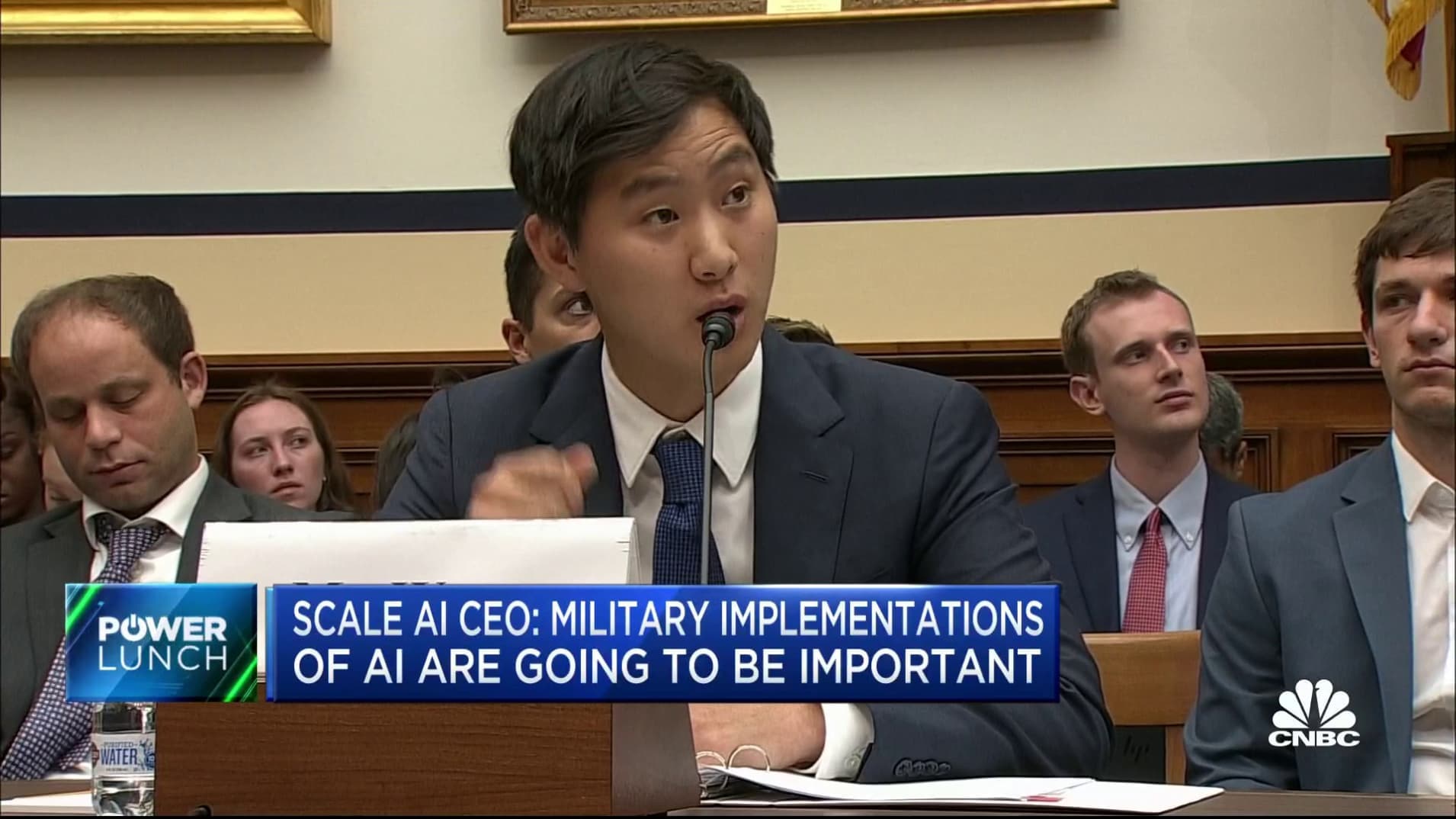 Scale AI founder and CEO Alexandr Wang at Congress